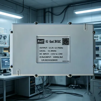 China Manufacturer Ku Band 2 Watt BUC Outdoor Block up Converter With 10MHz External Reference