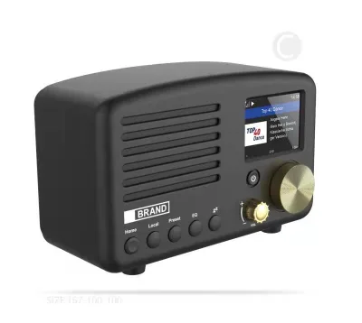 Electronics Table Digital Alarm Pocket Wifi Radio Receiver Internet Radio Broadcast Custom