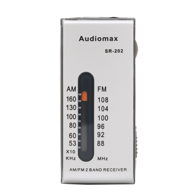 Worlds Smallest Radio Portable Handheld Radio Headphone FM Radio