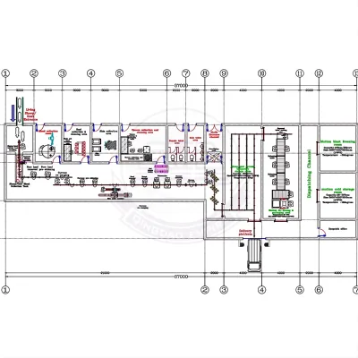 EME USA Standard Lamb Mutton Meat Processing Machinery Pre-Skinning Slaughterhouse Machine (Tube-Rail Dual-Rail Flat-Rail)