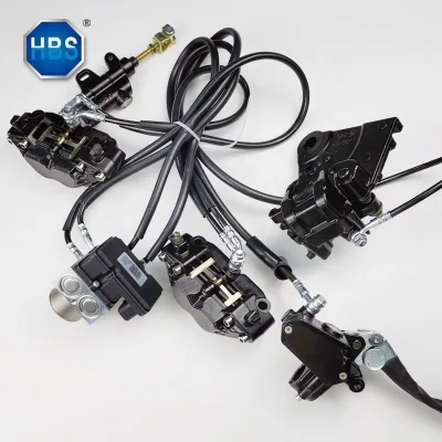 Hydraulic Disc Brake Assembly for  Motorcycles with ABS Anti-lock Brake Module ABS Modulator Assembly