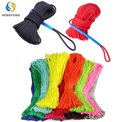 Custom Macrame Cord 2mm-20mm Rock Tree Climbing Paracord Nylon Braided Rope for Bags and Garments