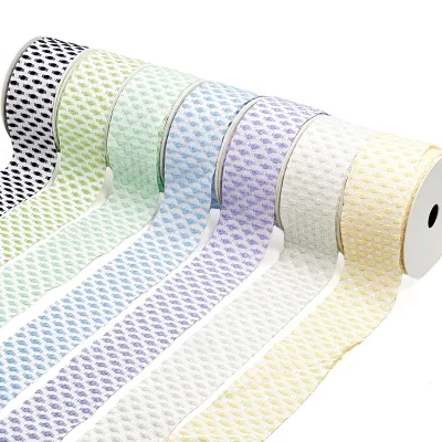 1 1/2 Dot Spring Colorful Wedding Craft Ribbon Roll for Gift Wrap