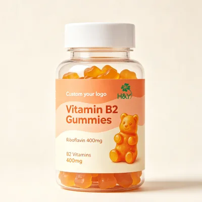 Healthway Supply Pure Natural Vitamin B2 - Riboflavin Supplement High Quality Vitamin B2 Gummy