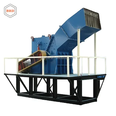 BRD High-efficiency Energy-saving Small-scale Crusher Engine Stainless Steel Aluminum High Productivity Green Environmentally