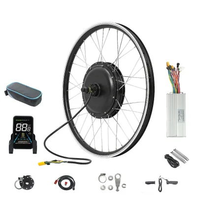 GreenPedel Complete Cargo Ebike Retrofit Kit 52V 2000W Strong Load Bearing Rugged Construction for Adult Electric Bicycle Sets
