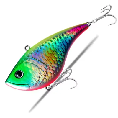 21g/78mm VIB Fishing Lure Artificial Hard Baits 80S Noise VIB Lure With Treble Hooks Long Throw for Bass