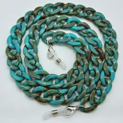 New product 2026 Multi Colors Stylish Lanyards Fashion Acrylic Cord Chain Glasses Eye Glasses Chain Eye Glasses Lanyard for Women