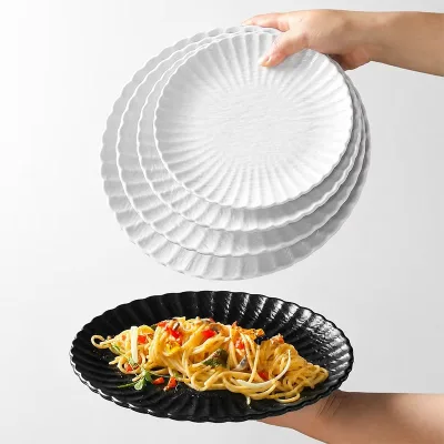 Wholesale Melamine Dinnerware Set Unbreakable Melamine Plates Sets for Home Restaurant