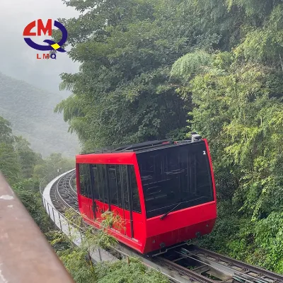 Large Outdoor Funicular Cableway Cable Car Equipment for Amusement Park Ropeway and Resorts