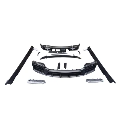 Carbon Fiber Wide Bodykit Car Bumpers Fenders Compatible with Benz Amg GT63 4 Doors