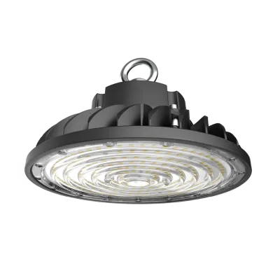 Industrial High Bay Lighting OEM&ODM IP44 100W Aluminum Light Pendant UFO Warehouse Fixture 2-Year Warranty SMD2835