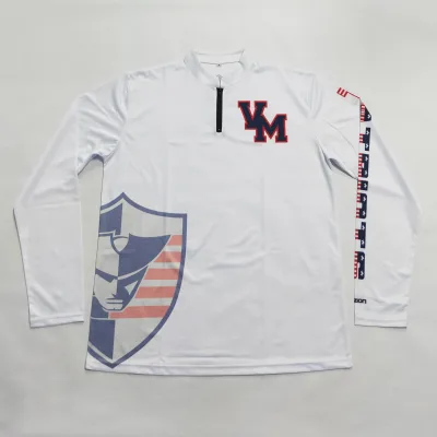 Wholesale Quick Dry Waterproof Custom Sublimated Fishing Jersey