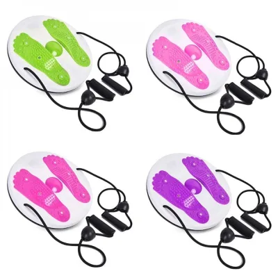 Waist Twisting Disc Home Sports Fitness Exercise Equipment Waist Trainer With Rope