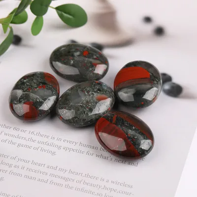 HY Wholesale Essential Oil for Massage Hot Stones Massage Set hot spa massage tool Energy SPA African Blood Stone Hot Stone