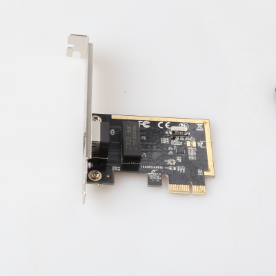 PCIe1X 1G  Lan Card for Realtek8111H  a Triple-speed Ethernet Transceiver, PCl Express Bus Controller, and Embedded Memory