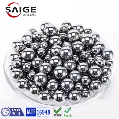 SAIGE Mirror Bright Stainless Steel Balls Stable Performance Bearing Spheres 4.5mm 8mm 10mm 12mm for Food Processing Equipment