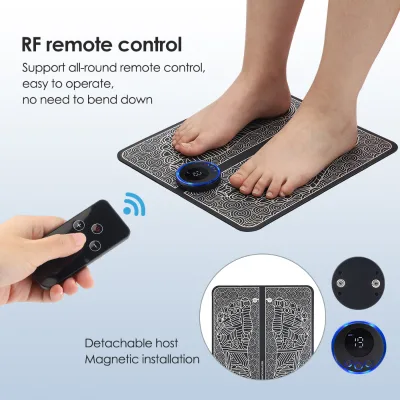 Oem Wireless Foldable Foot Blood Circulation Body Vibration Air Pressure Compression Therapy Legs Foot Massager