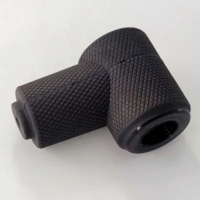 1/2" Superflexible Coaxial Cable 7/16 Din Right Angle Connector IP68 Weatherproof -45~+85 Corrosion Resistant Silicone
