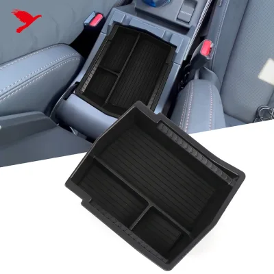For Subaru Forester 2025-2027 Car Interior Accessories Center Console Armrest Glove Storage Box Black 1pc