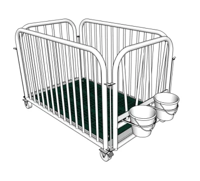 Calf House Easy Installation Heavy Duty Calf Hutch