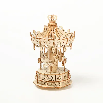 3d Model Toy Puzzle Merry-go-round Jigsaw Puzzle