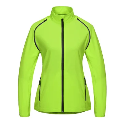 Custom 100% Polyester Softshell Windproof Moisture Wicking Long Sleeve Biking Outdoor Men Cycling Jersey Jacket