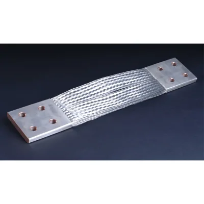 High Conductivity Customized Ground Copper Bus Bar Factory Direct Low Price Insulated Copper Braid Connectors