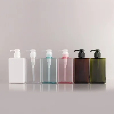 PETG 100ml 250 square Lotion Bottle for Skincare Shower Gel Shampoo and Lotion Travel-sized Bottle.