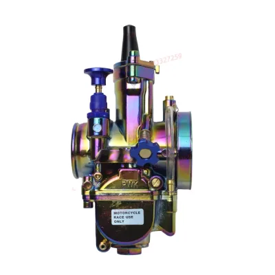 Pwk24 26 28 30 32 34mm Colorful Carburetor for Keihin PWK with Power Jet Universal Carburetor 2/4 Tiempos