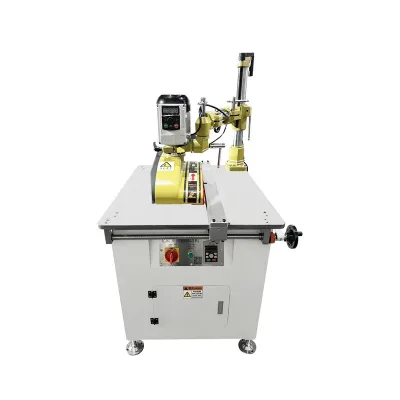 CNC Mini Acrylic Bevelling Chamfering Polishing Round Edge Finish Polish Polish Acrylic Chamfer Machine