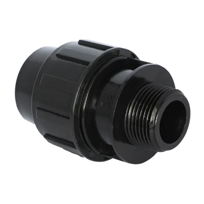 Factory Supply Erikeke 25mm 1inch Black PP Reducing Tee 1.6MPa Irrigation Fitting Plastic Accessories