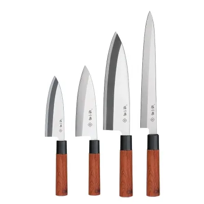 Saki Set Wood Hand Sushi Knife Japanese Sashimi Japanese Sashimi Knife Set
