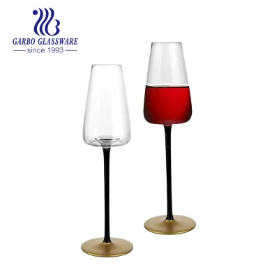 6oz Champagne Flute  Set of 2 Elegant Stemmed Champagne Glasses Sparkling Wine Glasses for Birthday Parties Wedding Cup