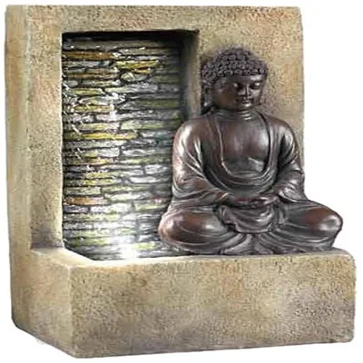 Hot Sale Personalized Handmade Resin buddha fountain for home