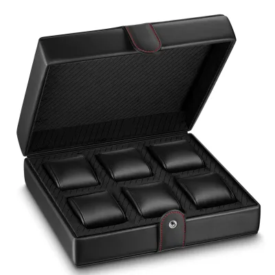 High End Leather Watch Case Storage Box Fashionable Holder for Wrist Watches