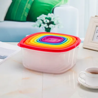 PP Square Plastic Fresh Keeping Box /Plastic Lid Storage Plastic Food Container2016-7
