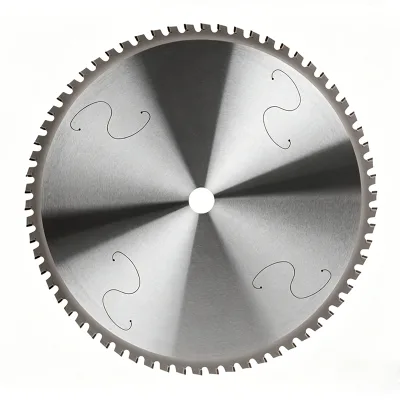 Industrial High Frequency Welded TCT Carbide Tipped Cold Dry Cutting Circular Saw Blade for Metal / Stainless Steel OEM Custom