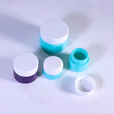 20ML 30ML 1OZ 50ML 1.7 OZ Empty Round Shape Custom Support Glass Jar for Eye Cream Face Cream Gel
