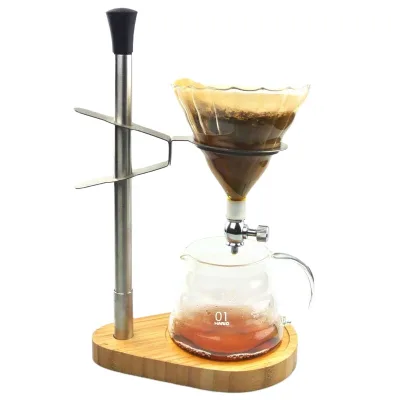 Paper Filter Holder Coffee Accessories Espresso Coffee Maker Filter Cup Holder 2-4 Cups Barista Maker