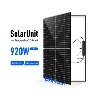 Renewable Energy Product New Product 920W SolarUnit for Home Use