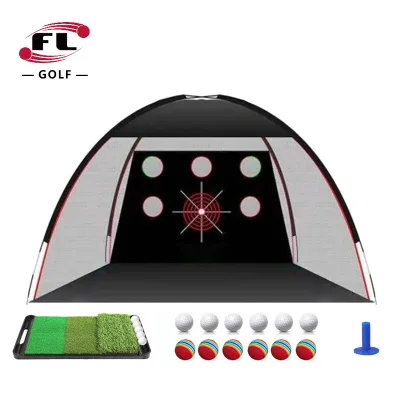 Factory Direct Sale Golf Practice Net, Popular for Cross-border Sales, Suitable for Indoor and Outdoor Golf Practice