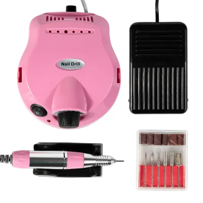 Nail Grinding Machine Gold Silver High Power Professional Manicure Electric Nail Grinder Machine