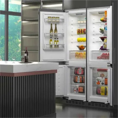 ZUNGUI BCD-232WQB Panic Buying Built-in Large Refrigerator Cabinet Surround Fridge Freezer