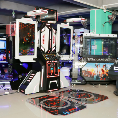 VR Arena Future Online Battlefield Interactive Shooting Game Console Virtual Reality 9D VR Multiplayer Gun Shooting Simulator