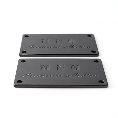 High Quality Custom Brand Metal Logo and Clothing Trademarks for Sale