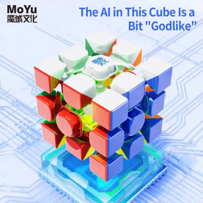 MoYu Educational AI Intelligent 3x3 Smart Cube Kids Games Magic Intelligent Digital Electronic Racing Magic Cube