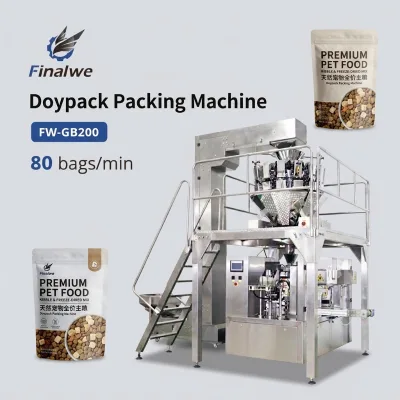 Finalwe CE Certified Dust Proof Matcha Cocoa Powder Premade Pouch Packing Machine Finalwe