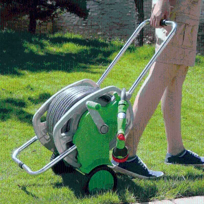 Assembled Hose Reel Caddy Set