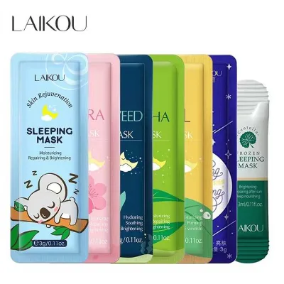 OEM Face Skin Care Moisturizing Anti Aging Firming Oil Control Rejuvenation Sleeping Snail Oil-Control Essence Eye Care Mask